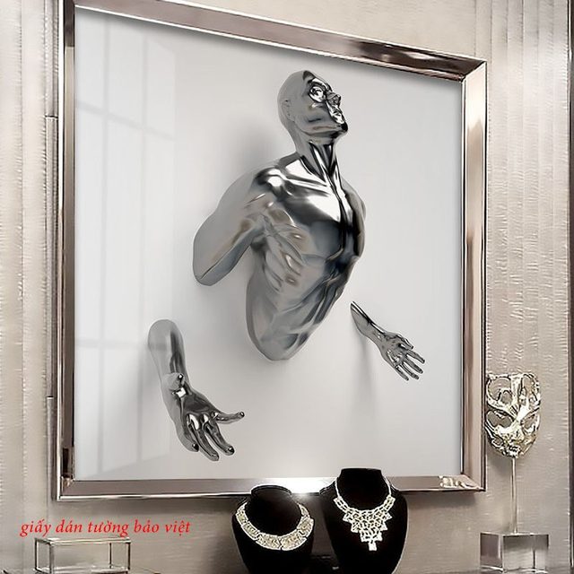 Art 3d glass stickers d172
