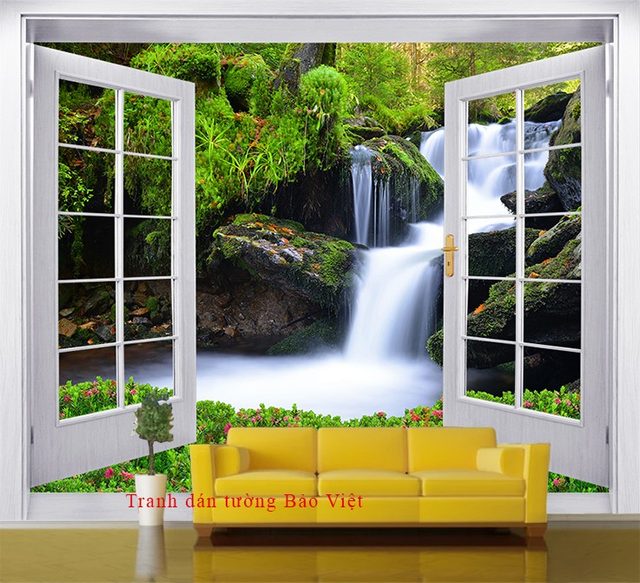 Wall paintings of 3D window W125