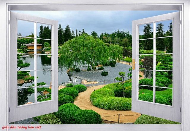 Giấy dán tường điểm nhấn đẹp giá rẻ