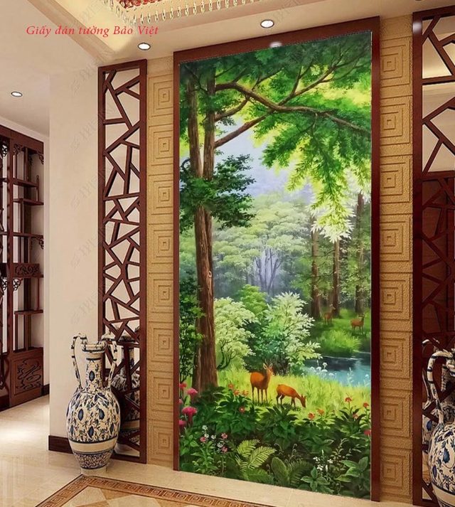 Giấy dán tường 3d v038