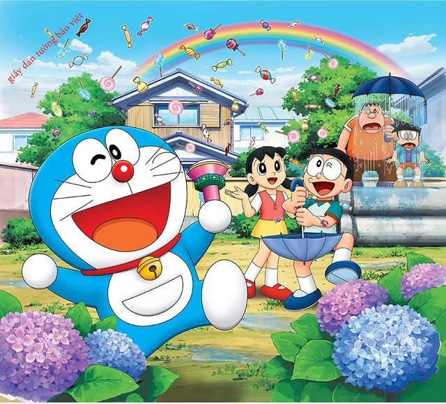 Chọn giấy dán tường trẻ em cho phòng ngủ bé trai và bé gái