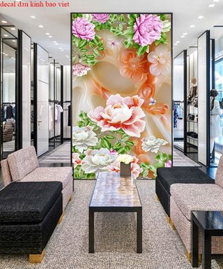 2-sided 3d glass painting k230