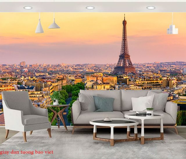 Wallpaper living room Fm351