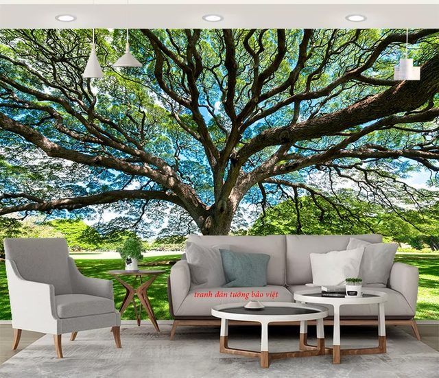 3d wall paintings of natural landscape tr204