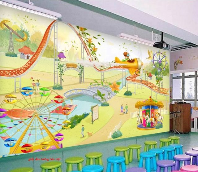 Kid129 children's room wallpaper