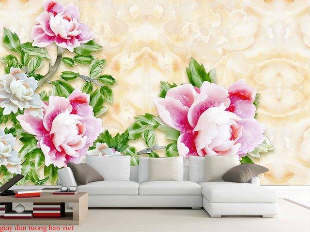 3D bedroom wallpaper FL143