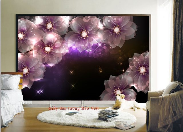 Beautiful bedroom wallpaper H138