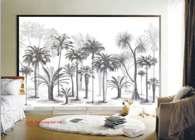 Wallpaper for bedrooms D093