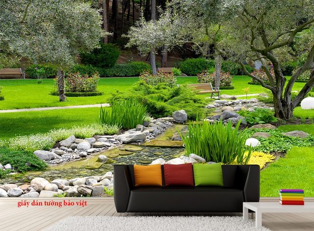 Đặt in giấy dán tường decal dán kính 3d đẹp giá rẻ tại tphcm