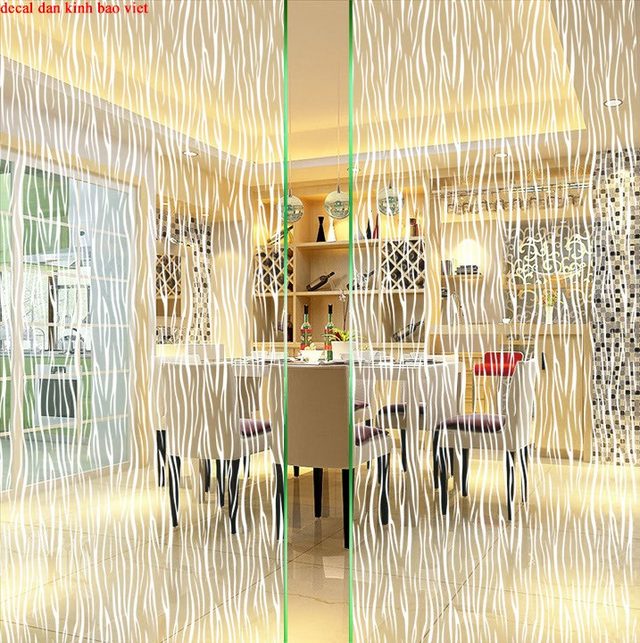 Decal dán kính nghệ thuật glasses020