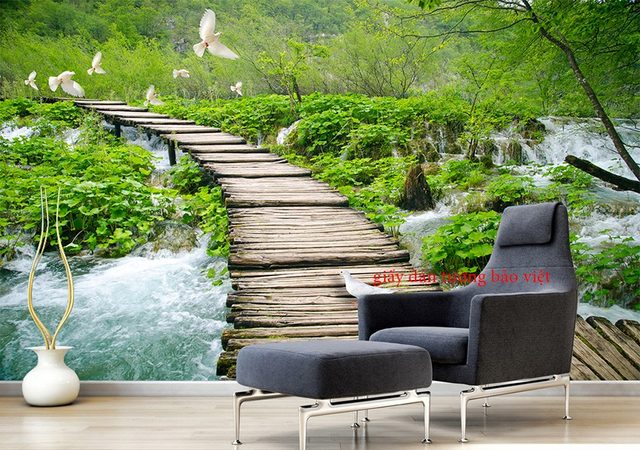 Tranh dán tường 3D đẹp rẻ tphcm - Tranh dán tường Bảo Việt