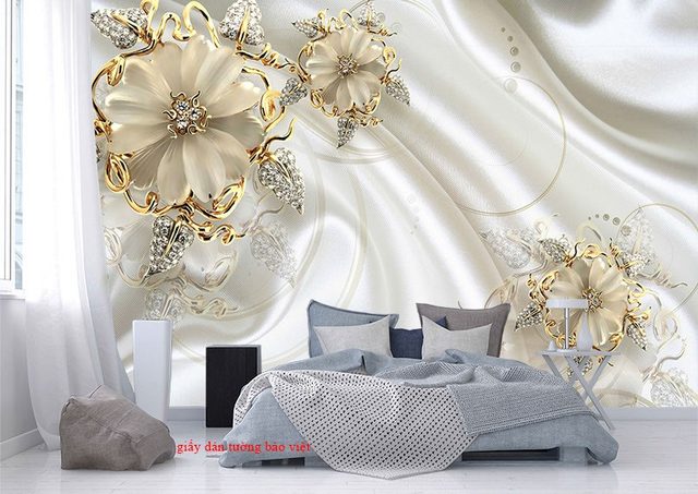 3D bedroom wallpaper FL112
