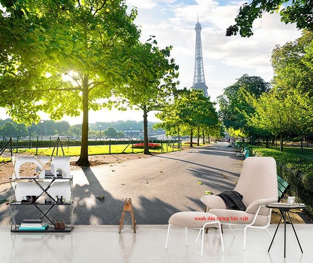 French landscape wall painting Fm277