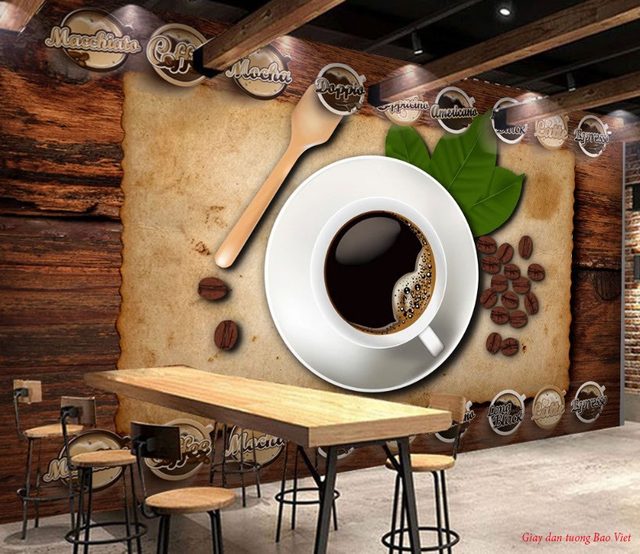 Wallpaper for cafe v296