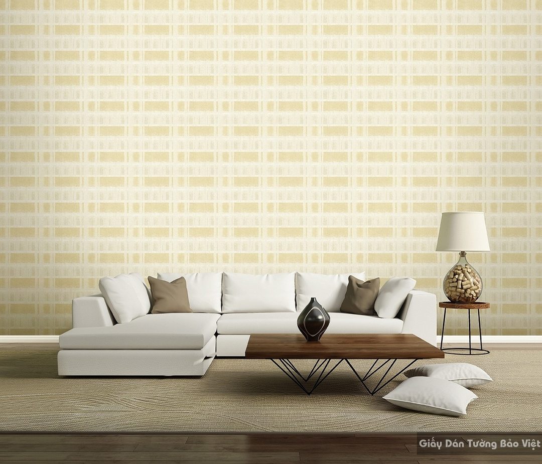Korean Luxury Living Room Wallpaper 77171-1