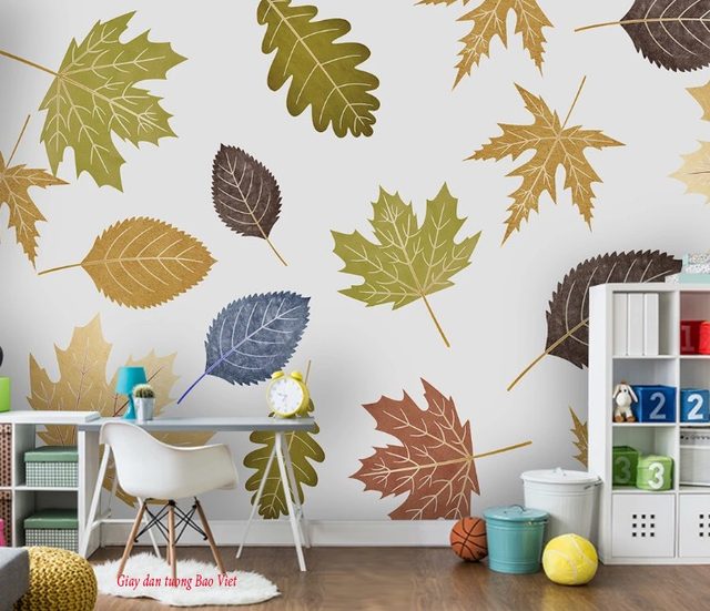 White living room wallpaper v255
