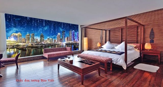 Bedroom wallpaper Fm217