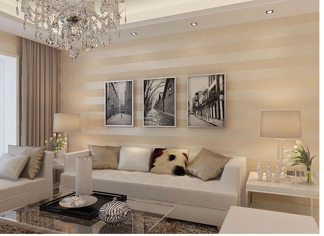 Giấy dán tường tăng không gian cho diện tích nhỏ hẹp