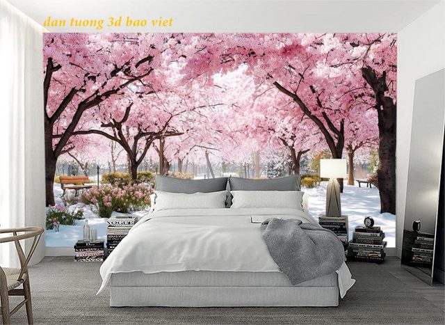 Giấy dán tường phòng ngủ m2026-146