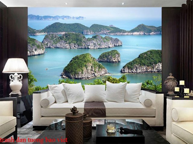 Wall paintings of sea scenery s209