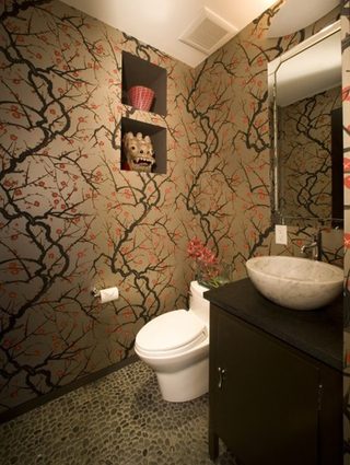 Trang trí căn phòng bằng giấy dán tường