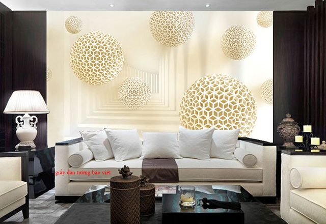 Living room wallpaper