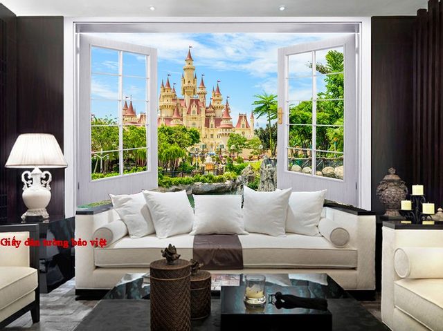 Beautiful living room wallpaper Fi048