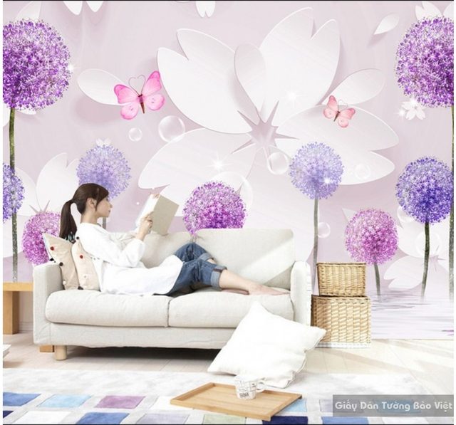 Điểm nhấn 3d đẹp sang trọng cho phòng ngủ của bạn