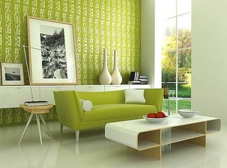Trang trí căn phòng bằng giấy dán tường