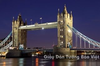 Tranh Giấy Dán Tường 3D Phong Cảnh Địa Điểm Nổi Tiếng AR 1501-3