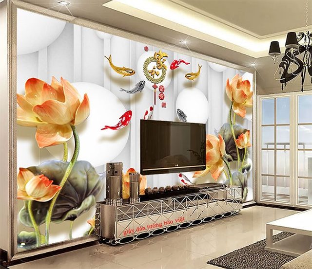 FL104 living room wallpaper
