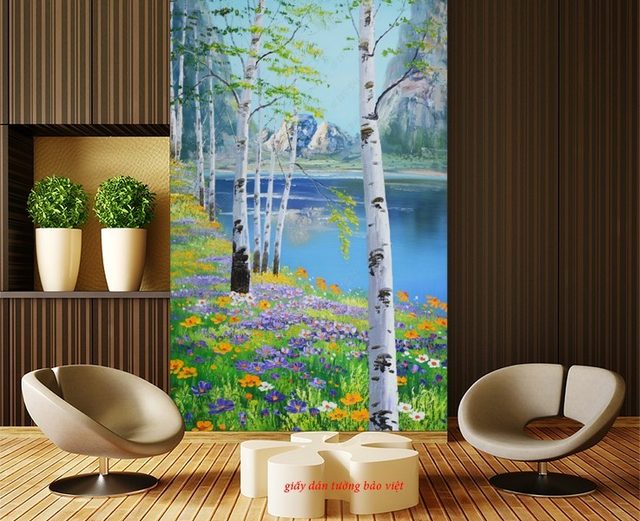 Tranh dán kính nghệ thuật d183