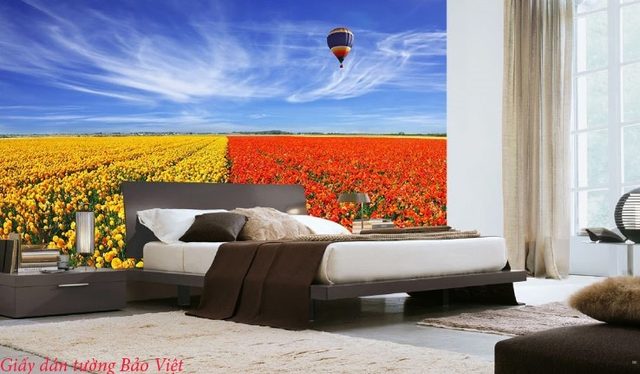 Giấy dán tường phòng ngủ v032