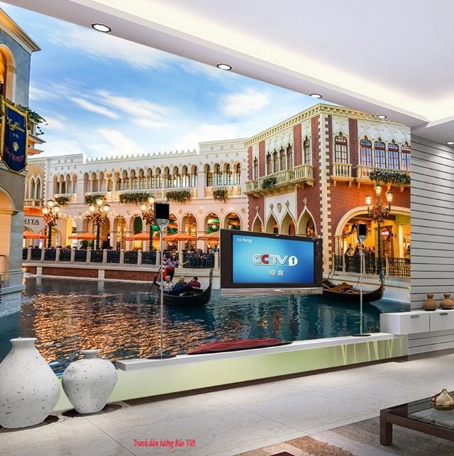 Famous landscape murals v168