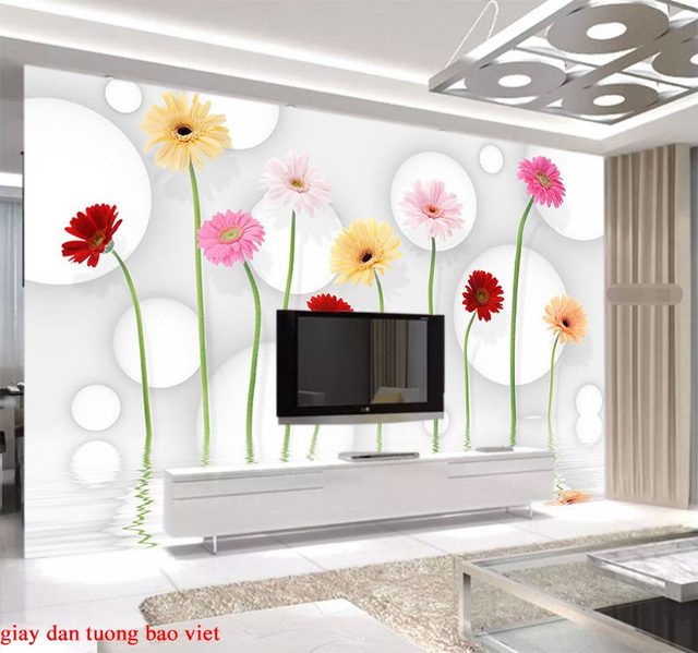 Wallpaper 3d-141 living room
