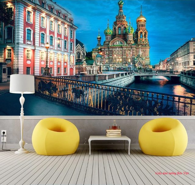 Tranh dán tường cảnh nổi tiếng v069