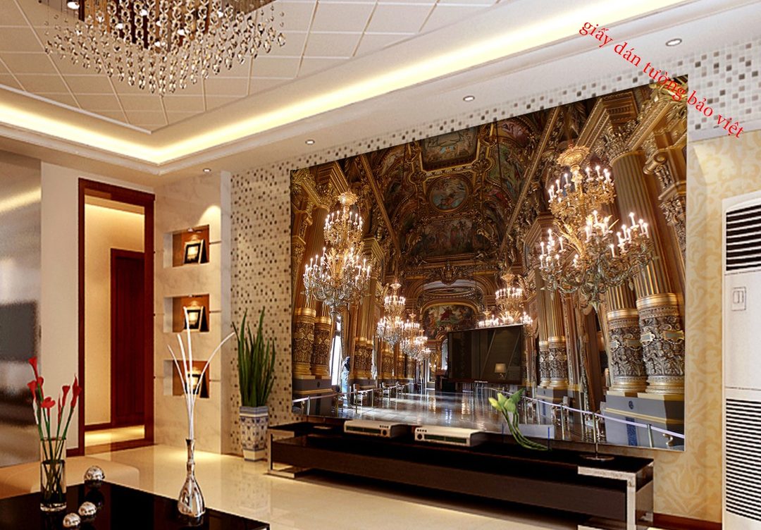 Tranh dán tường 3D đẹp rẻ tphcm - Tranh dán tường Bảo Việt