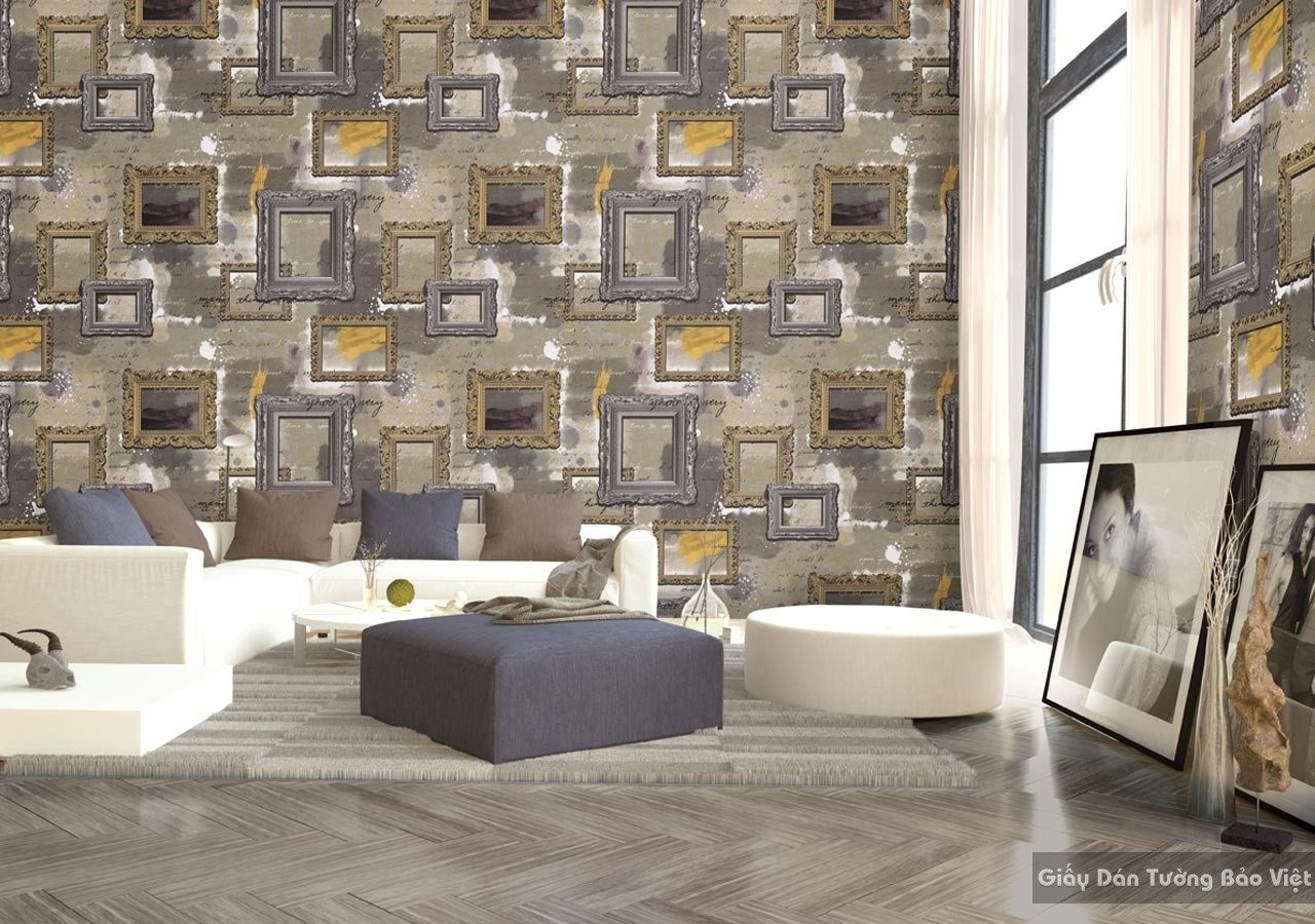 Living Room Wallpaper 82980-2