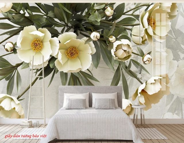 Beautiful bedroom wallpaper H134