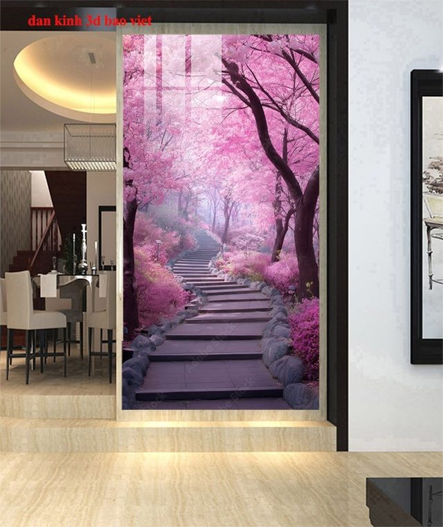 Tranh dán kính 3d 2 mặt n2026-135