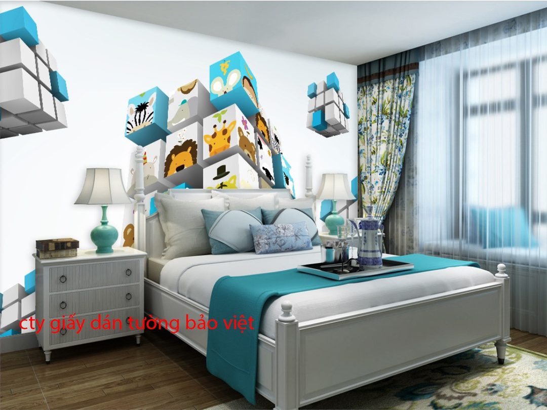 Giấy dán tường trẻ em