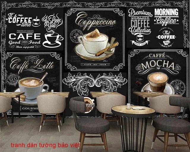 Wallpaper for cafe D041