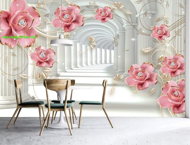 Giấy dán tường 3d 268