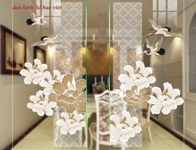 Decal dán kính cao cấp 3d trong suốt se207
