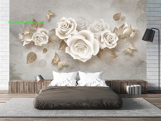 Giấy dán tường phòng ngủ 3d fl248