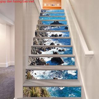 Wallpaper stairs ak205