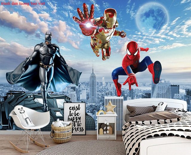 3D wallpaper for children's room