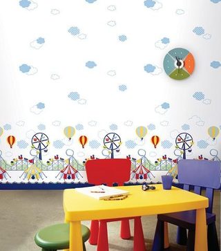 Tại sao nên chọn giấy dán tường cho bé?