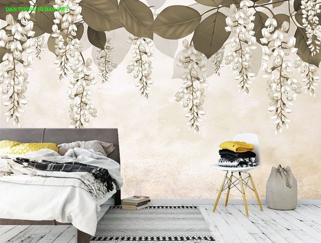 Giấy dán tường phòng ngủ h380