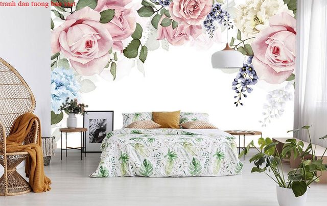 Living room wallpaper h319